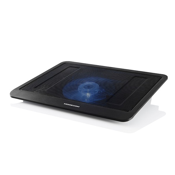 Notebook Hűtőpad 14"-ig - CF13 (beépített hűtőventilátor; rácsos felület; fekete)