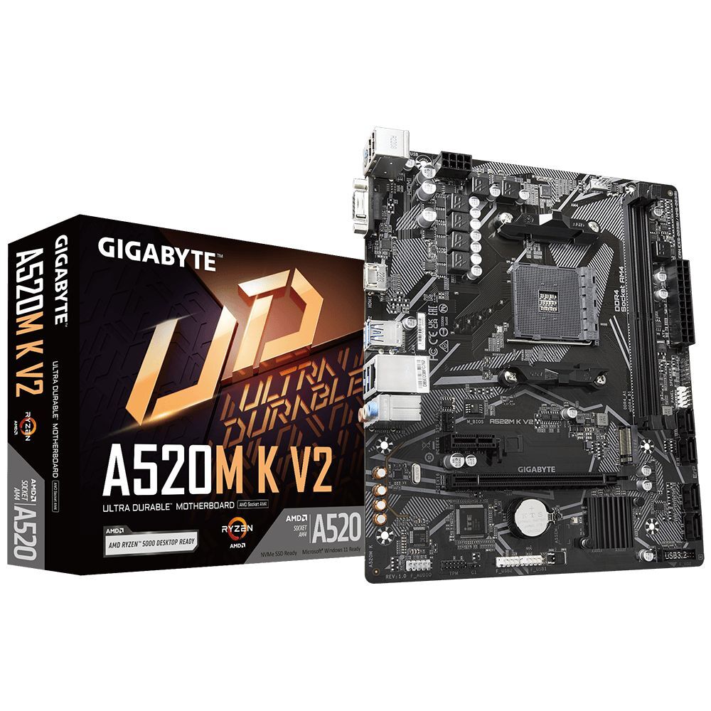 Gigabyte A520M K V2 Gigabyte A520M K V2