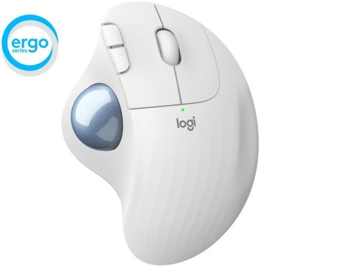 Logitech Ergo M575 Wireless Trackball for Business Off-White Logitech Ergo M575 Wireless Trackball for Business Off-White