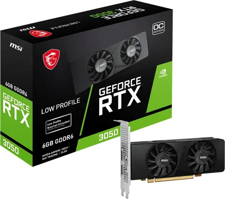 Msi RTX3050 LP 6G OC Msi RTX3050 LP 6G OC