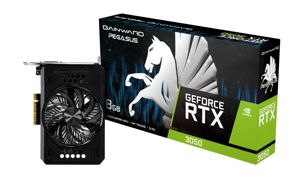 Gainward GeForce RTX3050 8GB DDR6 Pegasus Gainward GeForce RTX3050 8GB DDR6 Pegasus