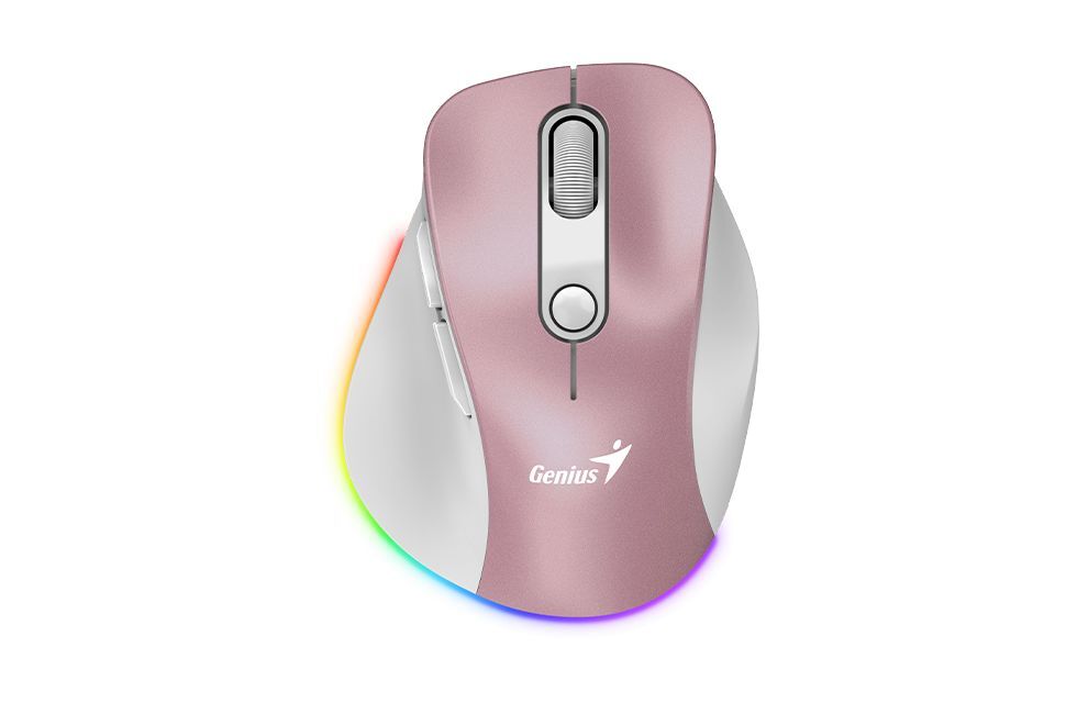 Genius Ergo 9000S Pro Wireless mouse Pink Genius Ergo 9000S Pro Wireless mouse Pink