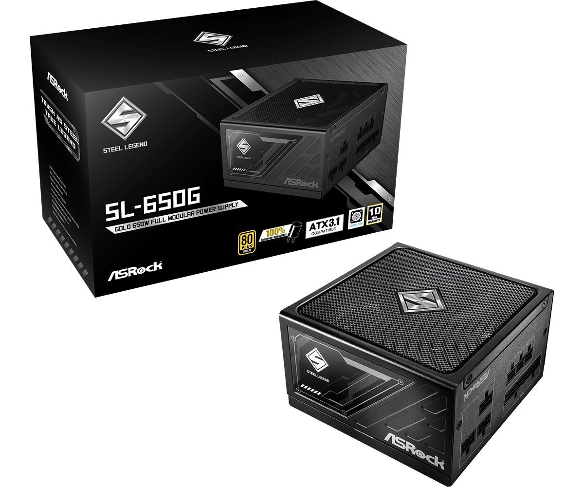 ASRock 650W 80+ Gold Steel Legend SL-650G ASRock 650W 80+ Gold Steel Legend SL-650G