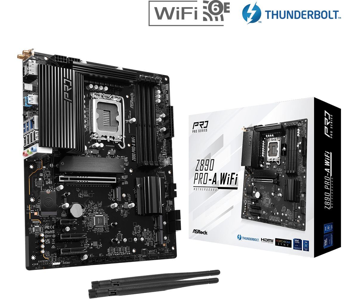 ASRock Z890 PRO-A WIFI ASRock Z890 PRO-A WIFI