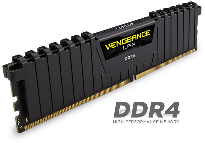 Vengeance LPX Black 8GB DDR4 2666MHz CL16 DIMM (CMK8GX4M1A2666C16) Vengeance LPX Black 8GB DDR4 2666MHz CL16 DIMM (CMK8GX4M1A2666C16)
