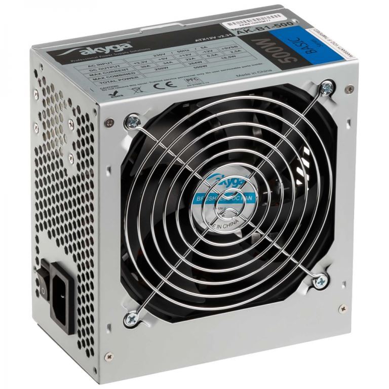 AK-B1-500 - 500W, 12cm, Passzív PFC AK-B1-500 - 500W, 12cm, Passzív PFC
