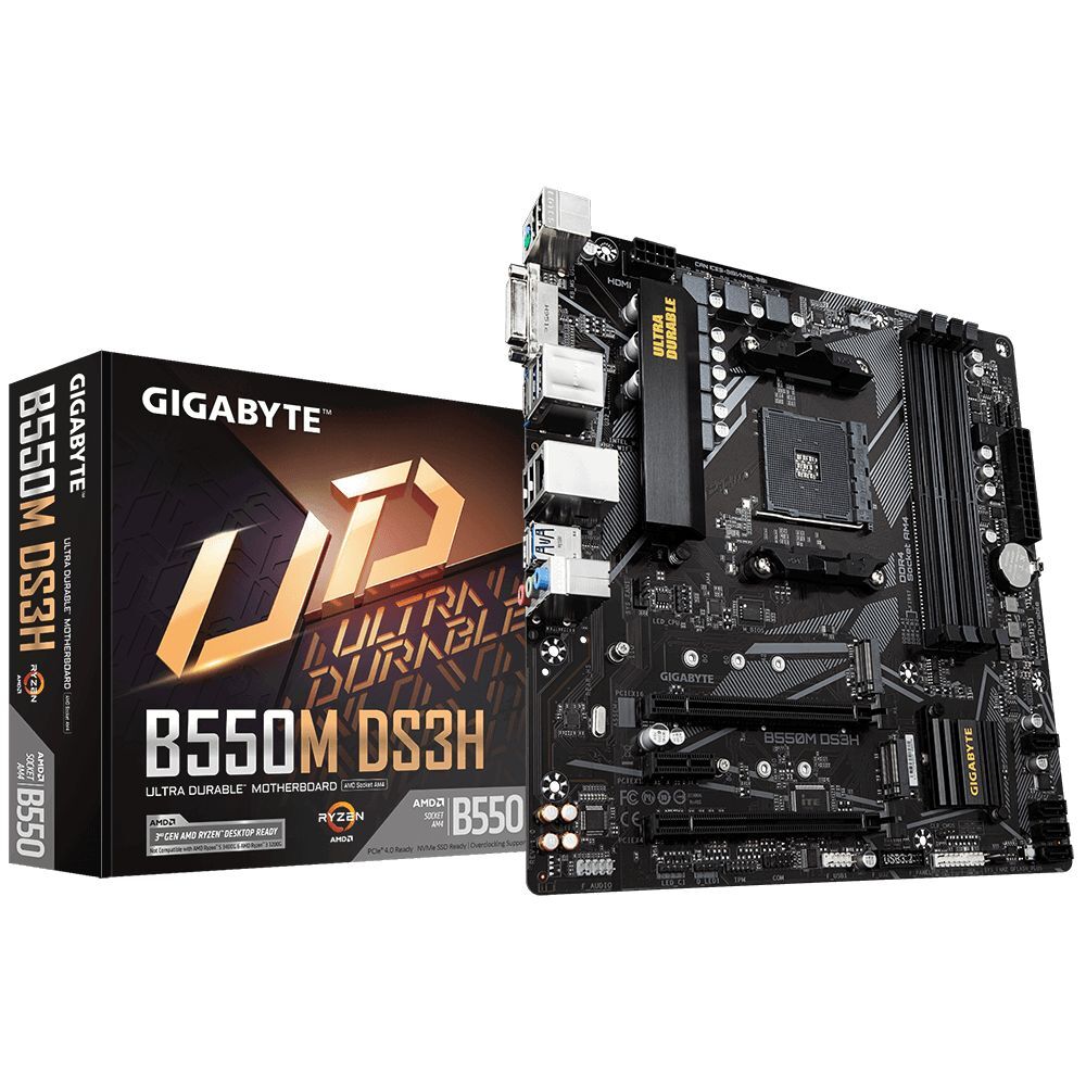 Gigabyte B550M DS3H Gigabyte B550M DS3H