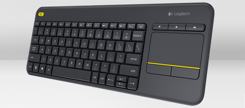 Logitech K400 Plus Wireless Touch Keyboard Black HU Logitech K400 Plus Wireless Touch Keyboard Black HU