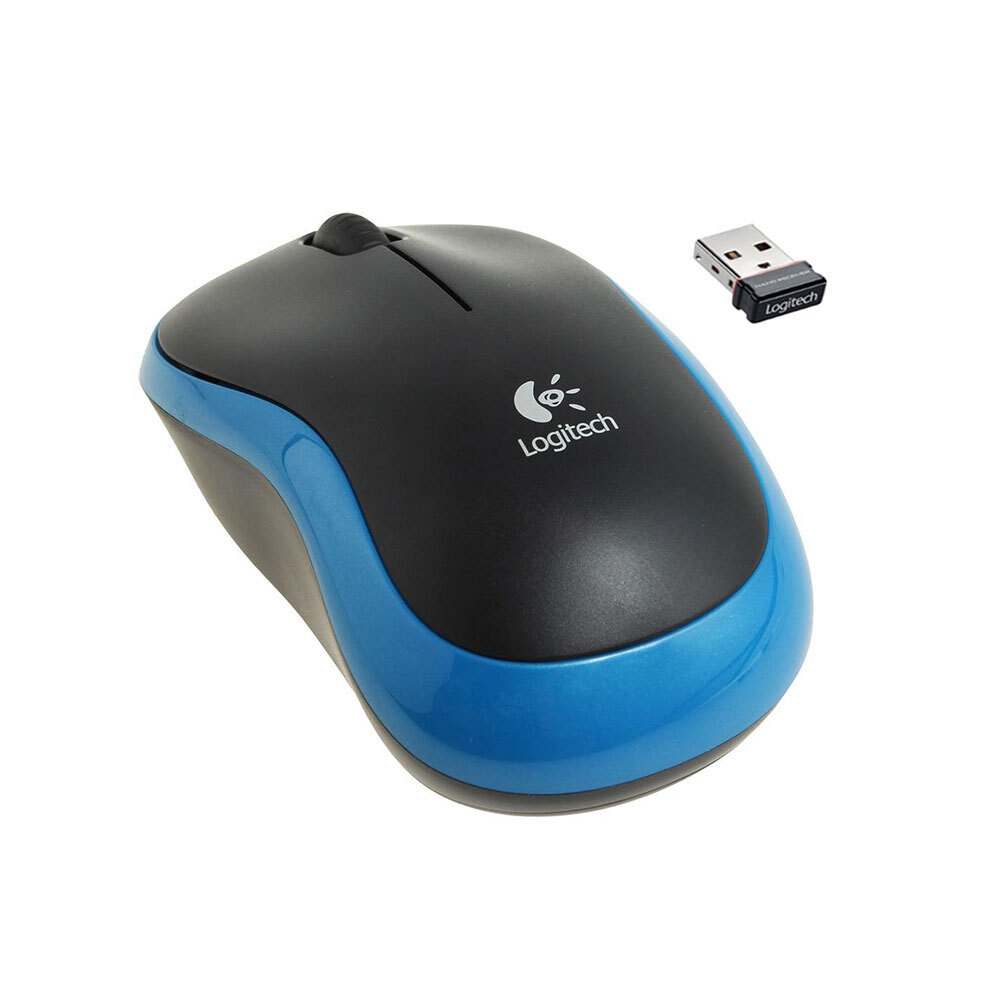 Logitech M185 Wireless Mouse Blue Logitech M185 Wireless Mouse Blue